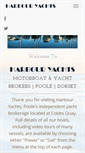 Mobile Screenshot of harbouryachts.co.uk